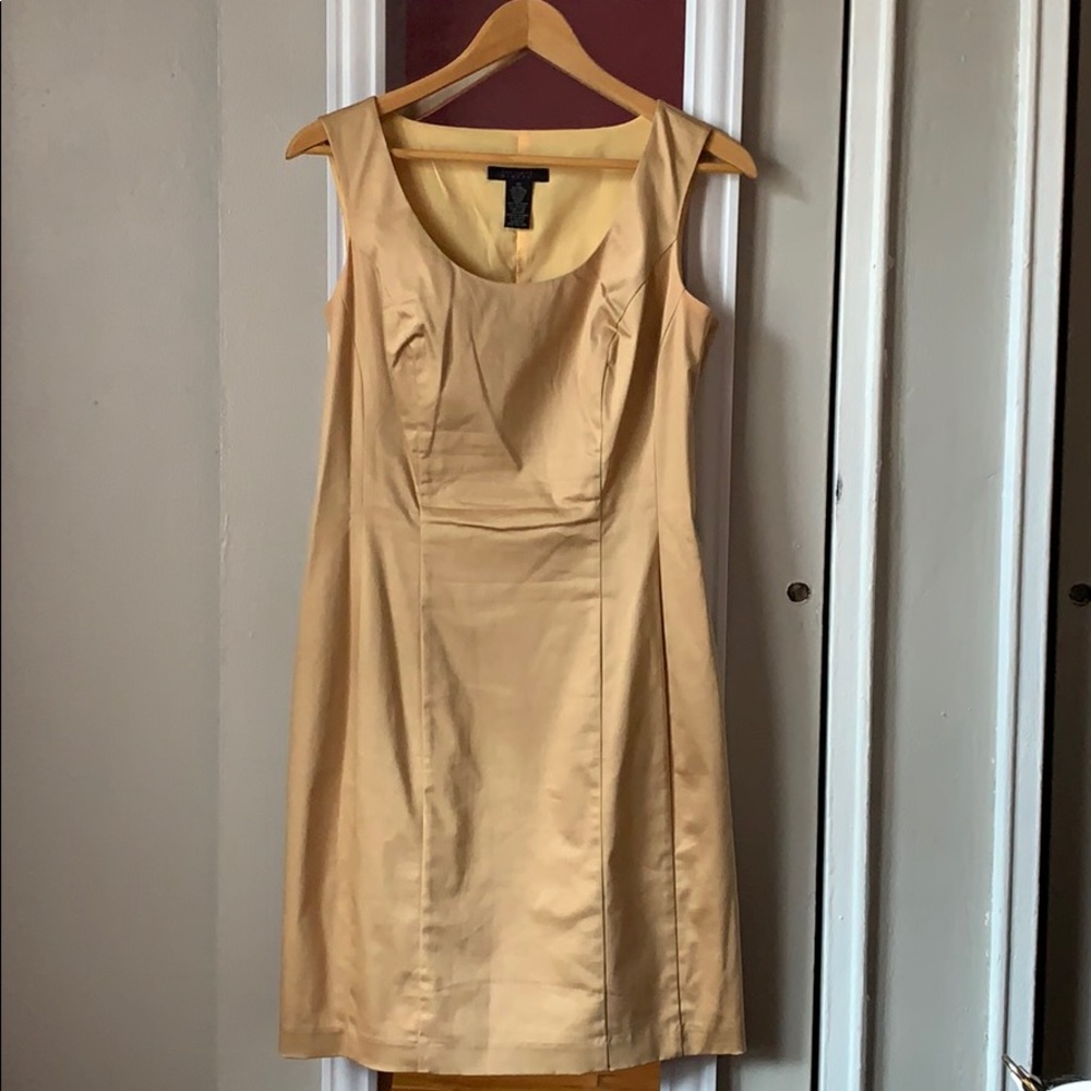 Gold dress